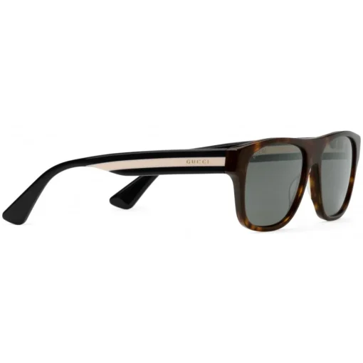 Gucci Eyewear Gucci - Rectangular Acetate Sunglasses - Dark Turtle - - Avvenice^ Sunglasses & Eyewear