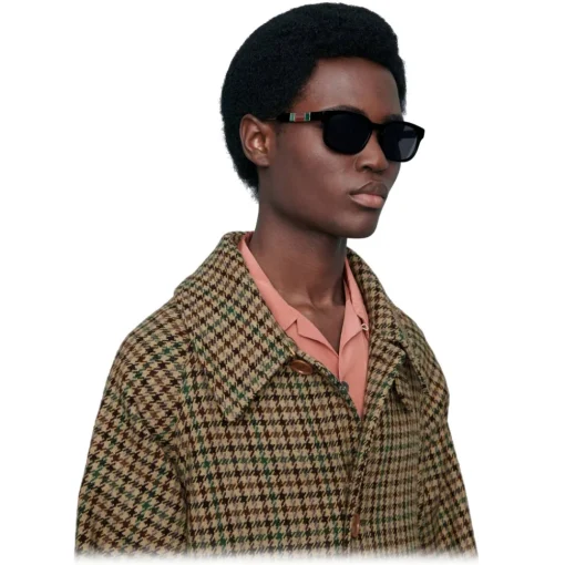 Gucci Eyewear Gucci - Rectangular Acetate Sunglasses - Black - - Avvenice^ Sunglasses & Eyewear