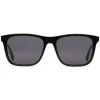 Gucci Eyewear Gucci - Rectangular Metal Sunglasses - Polished Black Acetate - - Avvenice