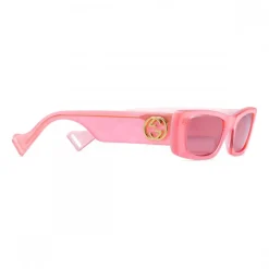 Gucci Eyewear Gucci - Rectangular Sunglasses - Pink Fluo - - Avvenice