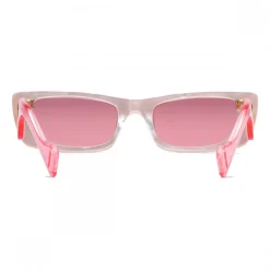 Gucci Eyewear Gucci - Rectangular Sunglasses - Pink Fluo - - Avvenice