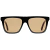 Gucci Eyewear Gucci - Rectangular-Frame Acetate Sunglasses - Black Acetate - - Avvenice^ Sunglasses & Eyewear