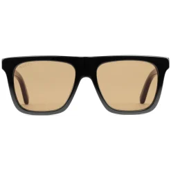 Gucci Eyewear Gucci - Rectangular-Frame Acetate Sunglasses - Black Acetate - - Avvenice^ Sunglasses & Eyewear