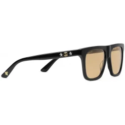 Gucci Eyewear Gucci - Rectangular-Frame Acetate Sunglasses - Black Acetate - - Avvenice^ Sunglasses & Eyewear