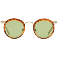 Gucci Eyewear Gucci - Round Acetate and Metal Sunglasses - Tortoiseshell - - Avvenice