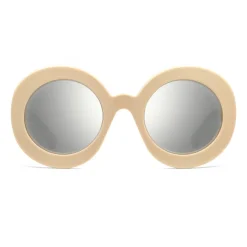 Gucci Eyewear Gucci - Round Acetate Sunglasses - Ivory - - Avvenice
