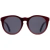 Gucci Eyewear Gucci - Round Acetate Sunglasses - Black and Red Pearl - - Avvenice