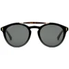 Gucci Eyewear Gucci - Round Acetate Sunglasses - Black Acetate with Turtle Detail - - Avvenice