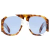 Gucci Eyewear Gucci - Round Frame Acetate Sunglasses - Tortoiseshell and White Mother of Pearl - - Avvenice