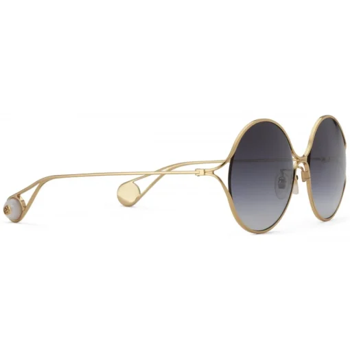 Gucci Eyewear Gucci - Round Frame Metal Sunglasses - Gold and Silver - - Avvenice^ Sunglasses & Eyewear
