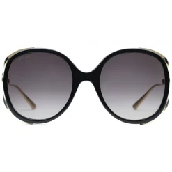 Gucci Eyewear Gucci - Round Sunglasses with Injection - Black Injection - - Avvenice^ Sunglasses & Eyewear