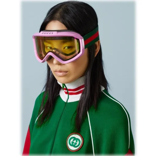 Gucci Eyewear Gucci - Ski Goggles - Pink Yellow - - Avvenice^ Ski Googles