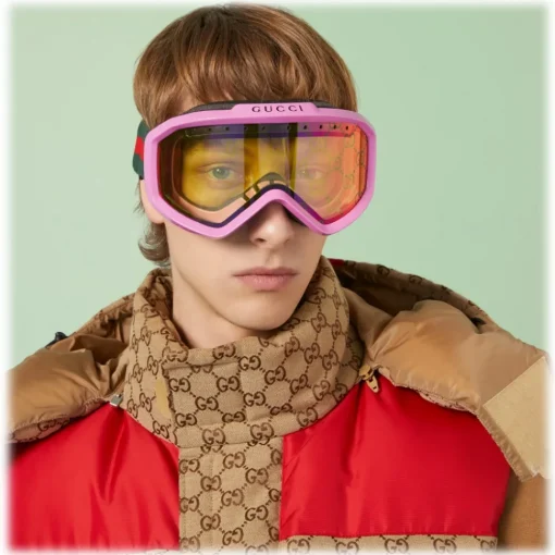 Gucci Eyewear Gucci - Ski Goggles - Pink Yellow - - Avvenice^ Ski Googles