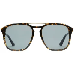 Gucci Eyewear Gucci - Square Acetate Sunglasses - Dark Spotted Turtle - - Avvenice^ Sunglasses & Eyewear