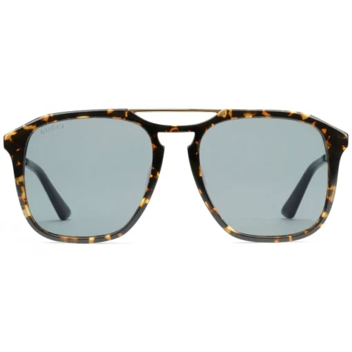 Gucci Eyewear Gucci - Square Acetate Sunglasses - Dark Spotted Turtle - - Avvenice^ Sunglasses & Eyewear