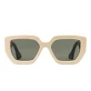 Gucci Eyewear Gucci - Square Acetate Sunglasses - Mix Black Ivory - - Avvenice