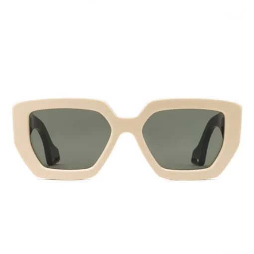 Gucci Eyewear Gucci - Square Acetate Sunglasses - Mix Black Ivory - - Avvenice