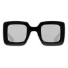 Gucci Eyewear Gucci - Square Acetate Sunglasses - Black Mirror Grey - - Avvenice