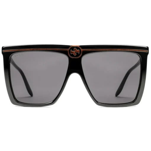 Gucci Eyewear Gucci - Square Acetate Sunglasses - Black - - Avvenice
