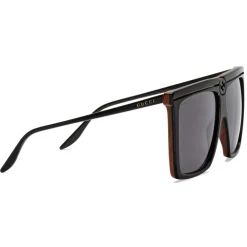 Gucci Eyewear Gucci - Square Acetate Sunglasses - Black - - Avvenice