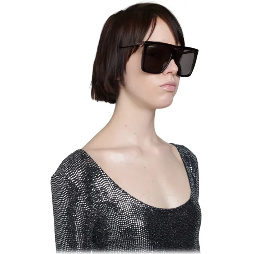 Gucci Eyewear Gucci - Square Acetate Sunglasses - Black - - Avvenice