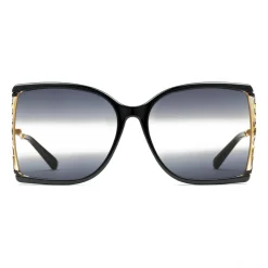 Gucci Eyewear Gucci - Square Frame Acetate and Metal Sunglasses - Black - - Avvenice^ Sunglasses & Eyewear