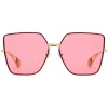 Gucci Eyewear Gucci - Square Frame Sunglasses - Pink - - Avvenice^ Sunglasses & Eyewear