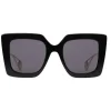 Gucci Eyewear Gucci - Square Frame Sunglasses - Glossy Black - - Avvenice^ Sunglasses & Eyewear