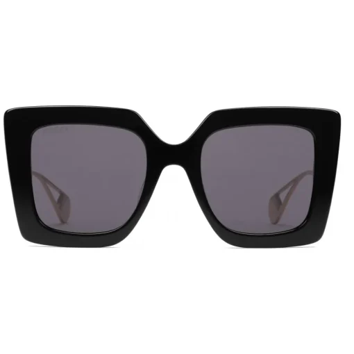 Gucci Eyewear Gucci - Square Frame Sunglasses - Glossy Black - - Avvenice^ Sunglasses & Eyewear
