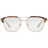 Gucci Eyewear Gucci - Square Metal Glasses - Gold with Turtle Acetate Detail - - Avvenice