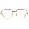 Gucci Eyewear Gucci - Square Metal Sunglasses - Gold - - Avvenice