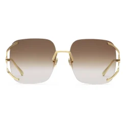 Gucci Eyewear Gucci - Square Metal Sunglasses - Brown - - Avvenice^ Sunglasses & Eyewear