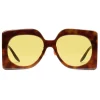 Gucci Eyewear Gucci - Square Sunglasses - Tortoise - - Avvenice