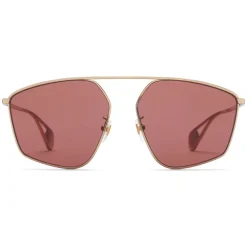 Gucci Eyewear Gucci - Square Sunglasses with Optimal Fit - Brick Red - - Avvenice^ Sunglasses & Eyewear
