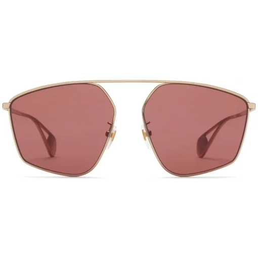Gucci Eyewear Gucci - Square Sunglasses with Optimal Fit - Brick Red - - Avvenice^ Sunglasses & Eyewear