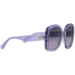 Gucci Eyewear Gucci - Square Sunglasses - Purple - - Avvenice