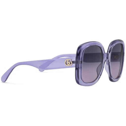 Gucci Eyewear Gucci - Square Sunglasses - Purple - - Avvenice