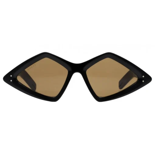 Gucci Eyewear Gucci - Sunglasses with Diamond Frame - Glossy Black - - Avvenice