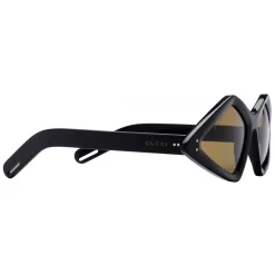 Gucci Eyewear Gucci - Sunglasses with Diamond Frame - Glossy Black - - Avvenice