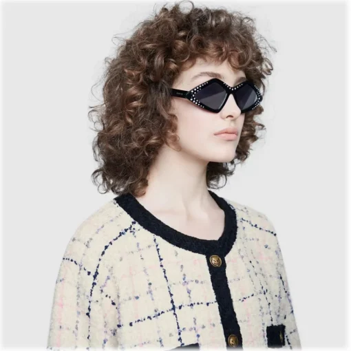 Gucci Eyewear Gucci - Sunglasses with Diamond & Swarovski Crystals Frame - Bicolor - - Avvenice^ Sunglasses & Eyewear