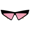 Gucci Eyewear Gucci - Sunglasses with Mask Frame - Glossy Black - - Avvenice