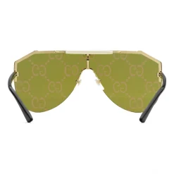 Gucci Eyewear Gucci - Sunglasses with Mask Frame - GG Mirror Lenses - - Avvenice