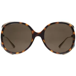 Gucci Eyewear Gucci - SunglassesRound Injection Sunglasses - Tortoise Injection Frame - - Avvenice