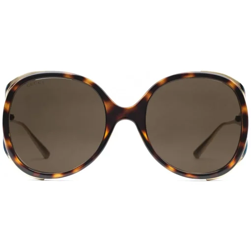 Gucci Eyewear Gucci - SunglassesRound Injection Sunglasses - Tortoise Injection Frame - - Avvenice