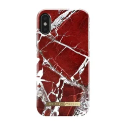iDeal of Sweden - Fashion Case Cover - Scarlet Red Marble - iPhone X / XS - iPhone Case - New Fashion Collection - Avvenice