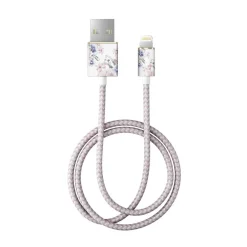 iDeal of Sweden - Fashion Cable - Floral Romance - iPhone - Apple - Lightning MFI Certified by Apple - New Fashion Collection - Avvenice^ Accessories