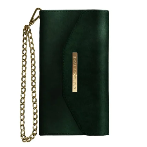 iDeal of Sweden - Mayfair Clutch Velvet Cover - Green - iPhone XS Max - iPhone Case - New Fashion Collection - Avvenice^ Case