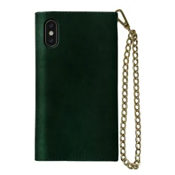 iDeal of Sweden - Mayfair Clutch Velvet Cover - Green - iPhone XS Max - iPhone Case - New Fashion Collection - Avvenice^ Case
