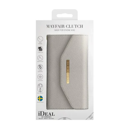 iDeal of Sweden - Mayfair Clutch Cover - Grey - iPhone 8 / 7 / 6 / 6s - iPhone Case - New Fashion Collection - Avvenice^ Case