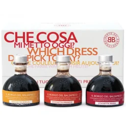Il Borgo del Balsamico - The Condiment of The Borgo - The Tris - The Bauletto - The Classics - Balsamic Vinegar of The Borgo - Avvenice^ Oil & Vinegar